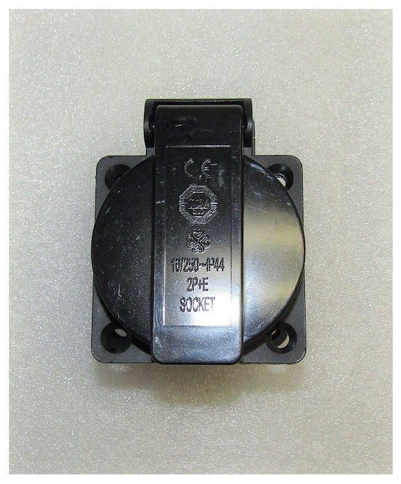 Розетка 16А 250В TSS SGG 2800(..)-SGG 8500(..) Km / Socket 16A-250V (04.06.35614-200003-00)