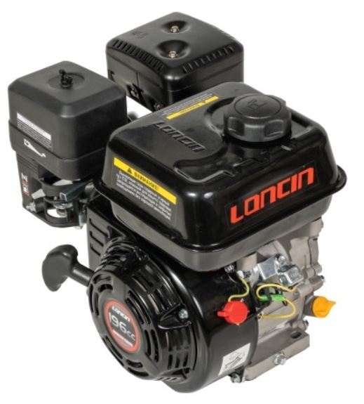 Двигатель бензиновый Loncin G200F TSS RH-350L/Engine Loncin G200F (Ø20mm), №36 (Q300S-036)