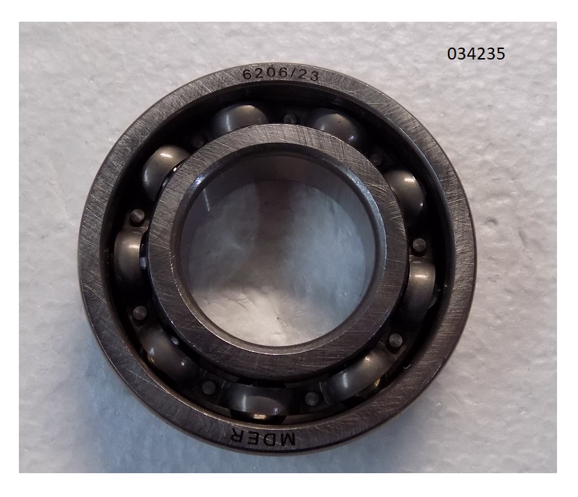 Подшипник шариковый TDA-N 230 6LTE/Single row radial ball bearing, (206 GB276-64)