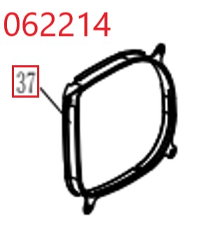 Буфер резиновый SGG 1800Si-2400ESi,KM148F-KM152F Km / Shock absorption buffer rubber (04.05.51025-200009-00)