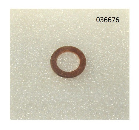 Прокладка медная маслопровода редуктора TDK-N 110 4LT/Copper gasket QBK101D10×16×1,5