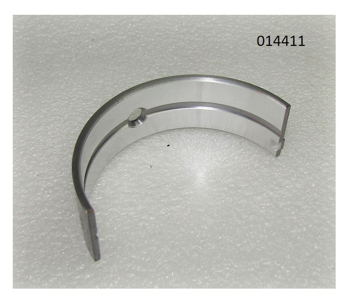 Вкладыш коренного подшипника коленчатого вала верхний TDY 19 4L/Main bearing, upper half