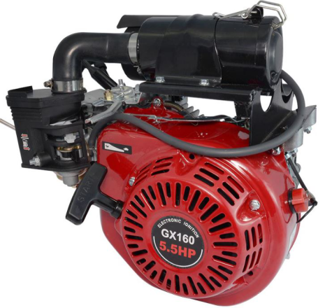 Двигатель бензиновый Honda GX160 TSS RM75H/Engine Honda GX160 (Ø20mm), (WH-RM80-001)
