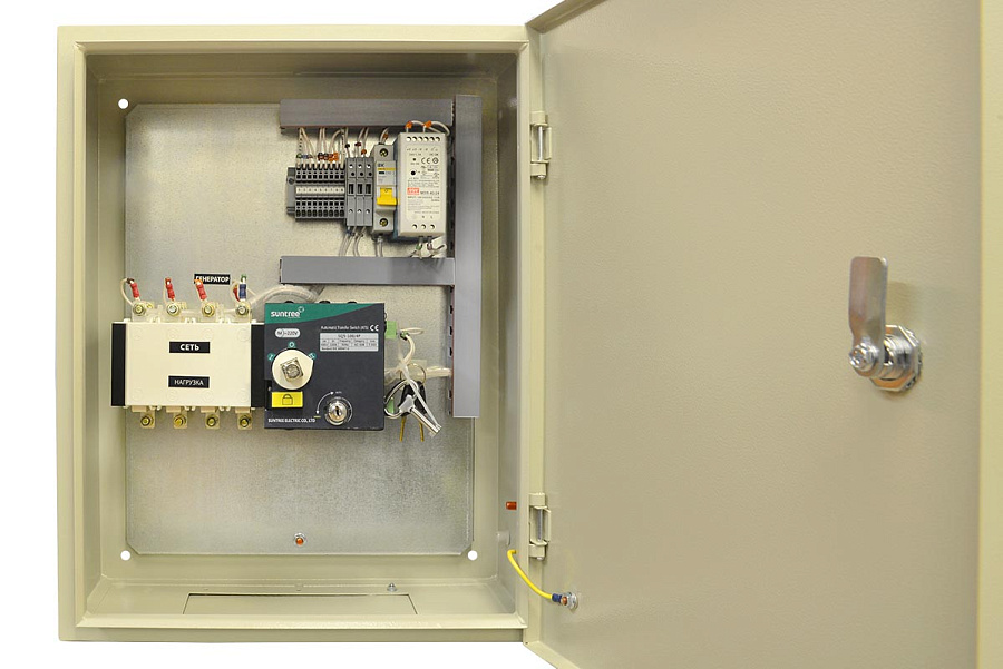 Блок АВР 8-24 кВт СТАНДАРТ (63А) IP66