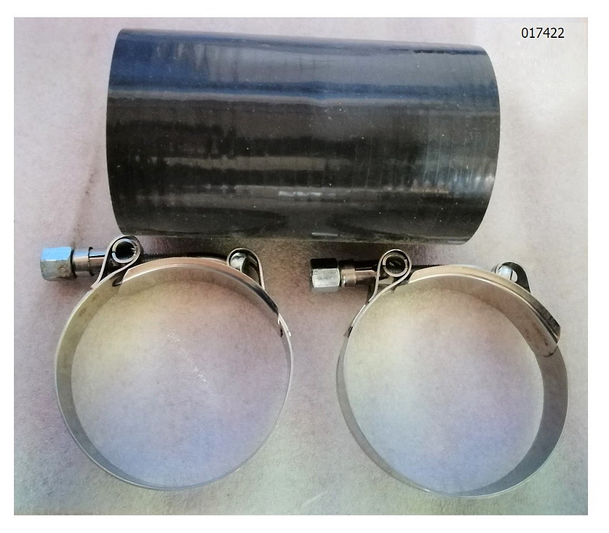 Рукав соединительный резиновый Ø64х100 TDW 618 12VTE/Rubber hose φ64×100 (33901064)