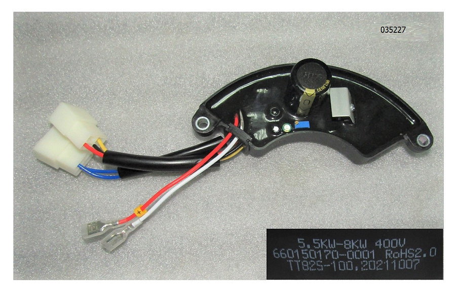 Регулятор напряжения SGG 9000E3L(..),LC192FD (380V,5,5-8,0 kw,7 контактов) / AVR 380V (660150170-0001)