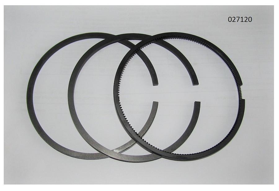 Кольца поршневые (D=102 мм,к-т на 1 поршень-3 шт.)  WP3.9D33E2 /Piston Ring Set