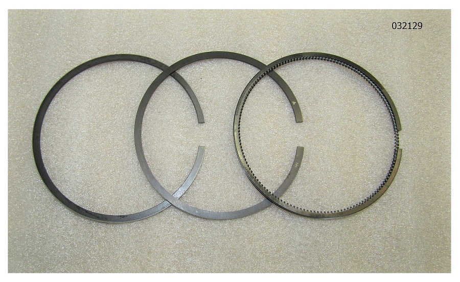 Кольца поршневые SDG 8000EH(EH3),198F (к-т из 3 шт.) Winsun / Piston rings kit (10104001/02/03)