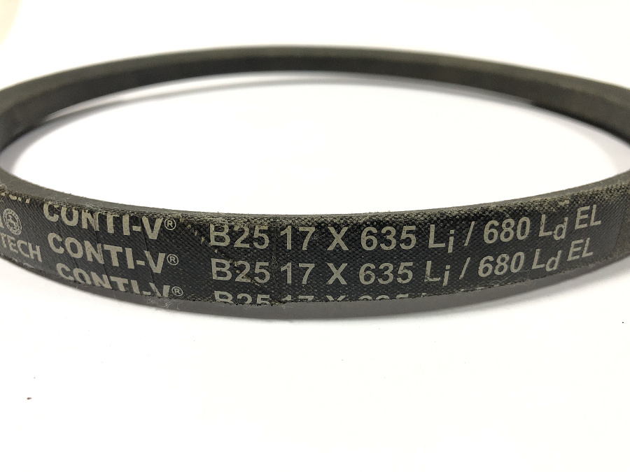 Ремень приводной гладкий (17х635Li) для ТСС DMD900/V-Belt