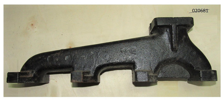 Коллектор выпускной TDQ 38 4L/Exhaust manifold