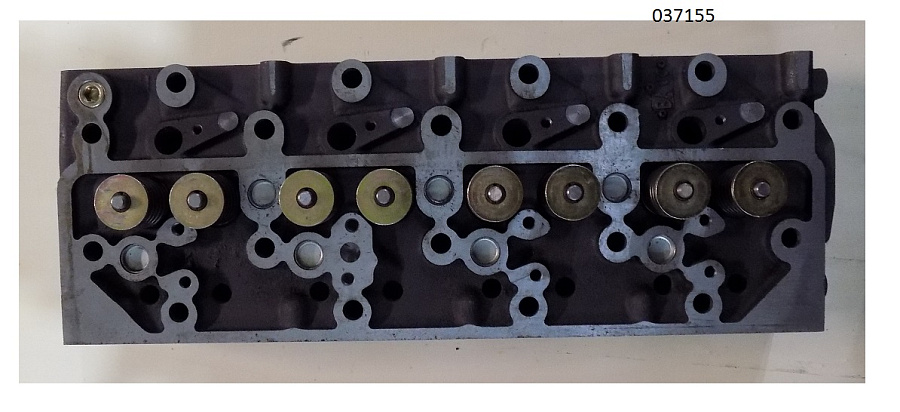 Головка блока цилиндров в сборе с клапанами TDK-N 110 4LT /Cylinder head assy with valves