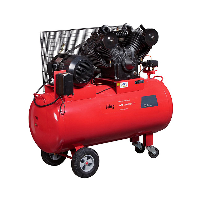 Ременной двухступенчатый компрессор FUBAG DCF-1300/270 CT11 двухступенчатый