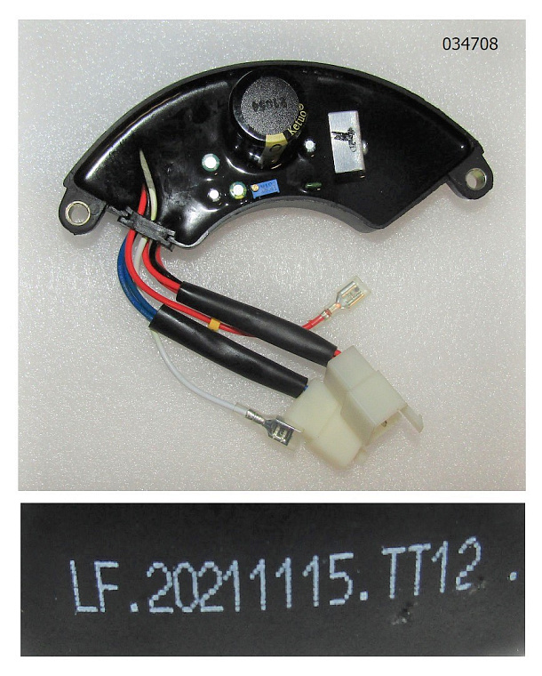 Регулятор напряжения SGG 7000E3A-7500E3A (380 v,8 контактов) / AVR 380V