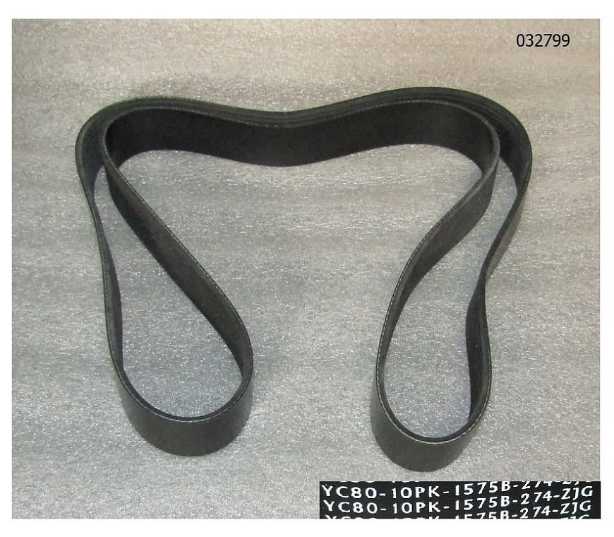 Ремень вентилятора YC6TD780-D31/Fan belt (YC80-10PK-1575B)