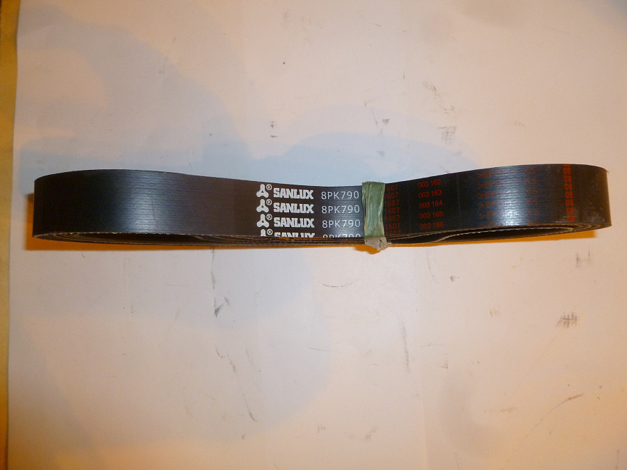 Ремень приводной поликлиновый генератора Ricardo R6126A-260DE; TDK 260 6LT (8PK 790)/Belt