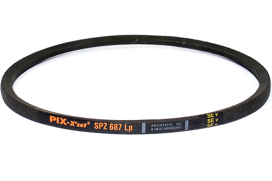Ремень приводной гладкий (SPZ687Lp) для TSS-MX8-C/L/V-Belt