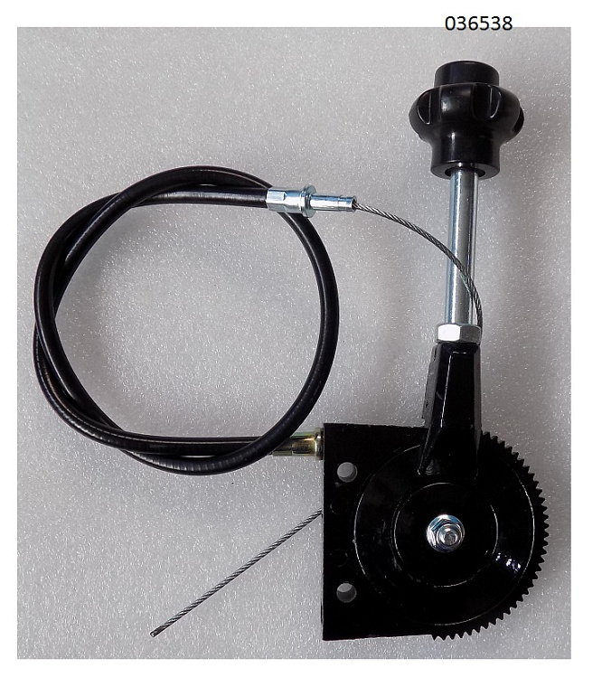 Рычаг газа в сборе с тросиком TSS-VP120TL(H)/Throttle switch+Throttle wire, №29+№32 (C150T-29+C150T-32)