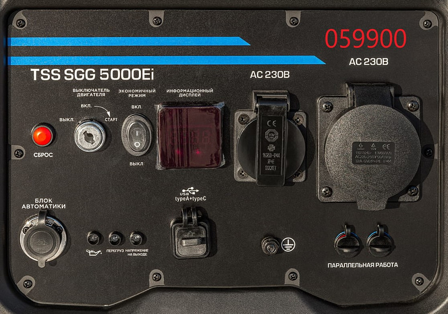 Панель управления в сборе SGG 5000Ei,KM172Fi KM / Control panel Assy SGG 5000Ei,KM172Fi (02.07.35610-TSS75002Q-H201)
