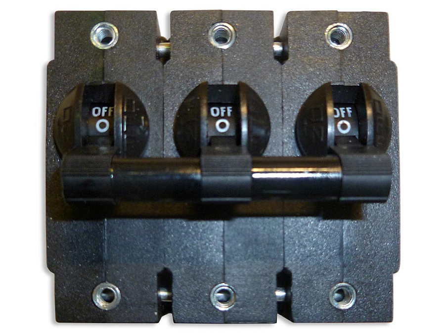 Выключатель автоматический (тройной) 10А SDG 6500 / AC circuit breaker 3-phase