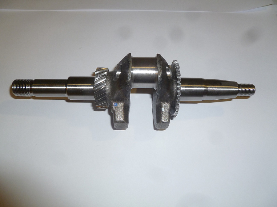 Вал коленчатый GX200 (W-резьба) для мотопомпы/Crankshaft assy (20011-00019-00)