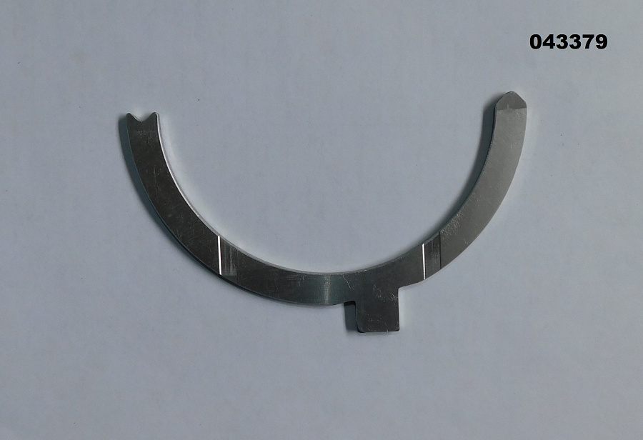 Кольцо упорное (вкладыш упорный подшипника коленчатого вала нижний) DP180LB/BEARING,THRUST (LOWER) (