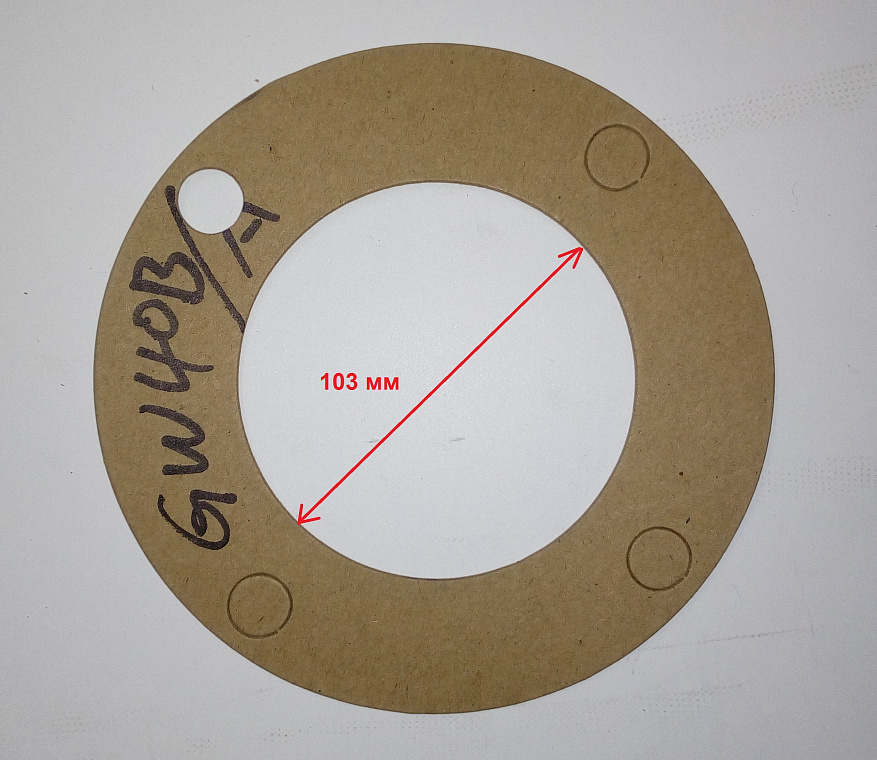 Прокладка редуктора GW40B/А (большая)/Gasket