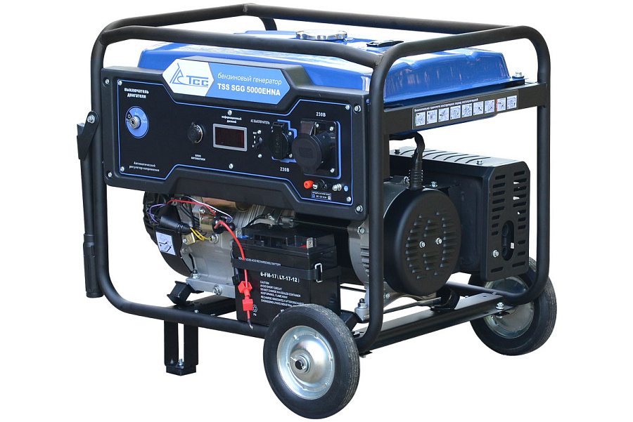 Бензогенератор TSS SGG 5000EHNA Duplex